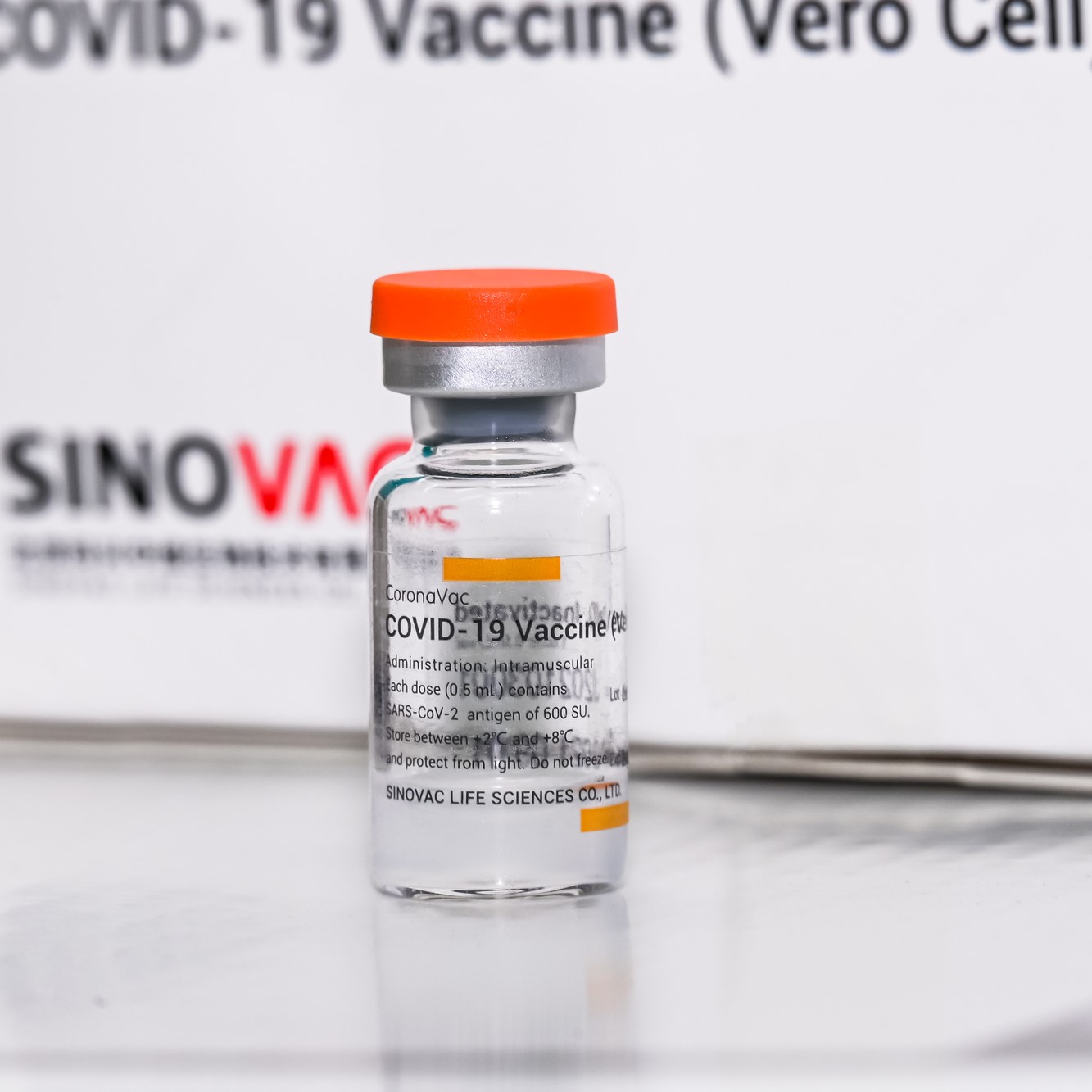 Sinovac vaccine how many ml